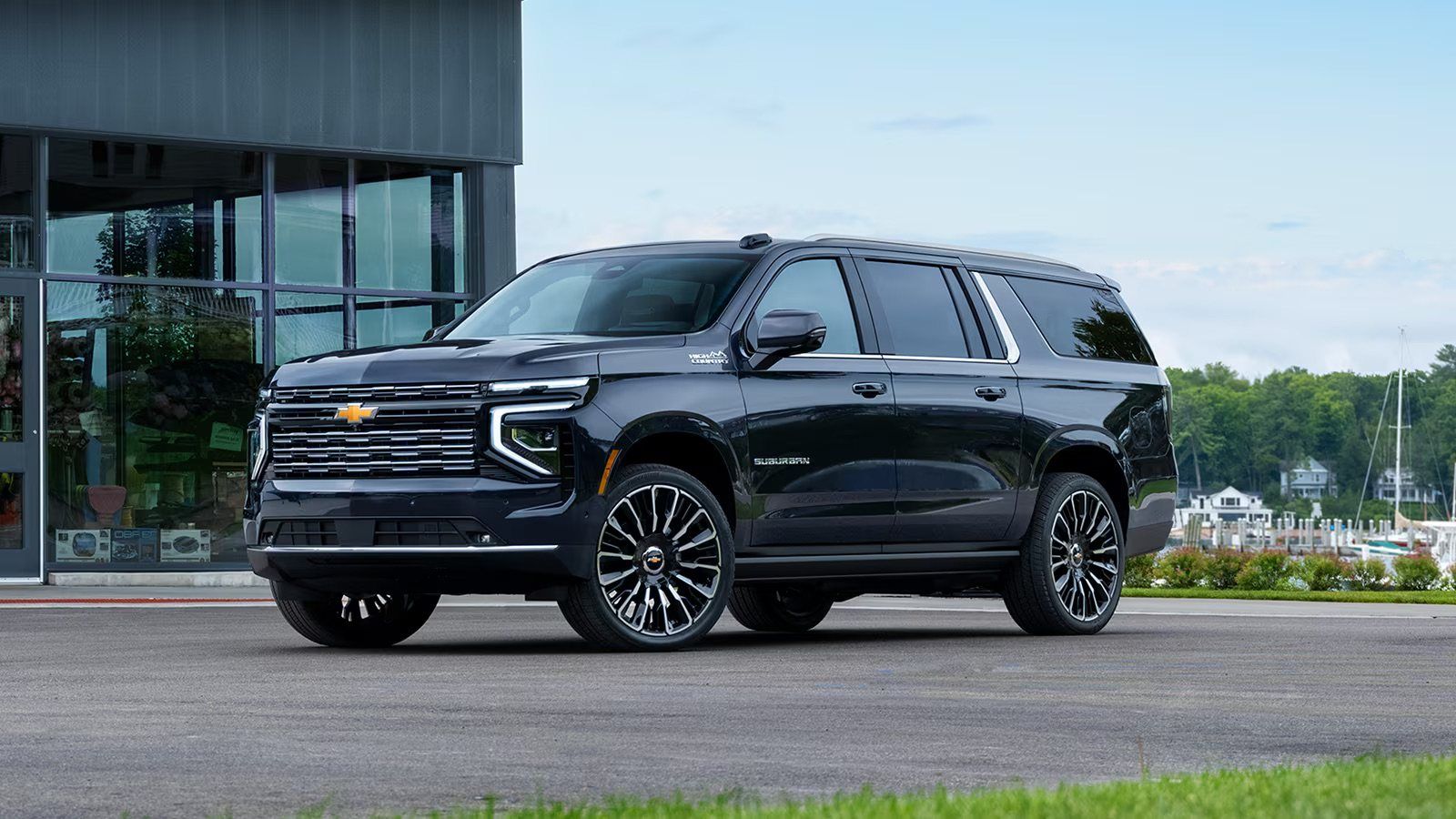 Black Chevrolet Suburban for family transportation